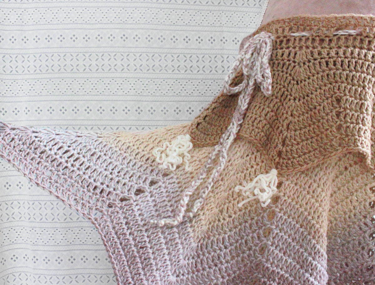 Brown Layered Skirt | Boho Festival Chevron | Mori Pixie Fashion