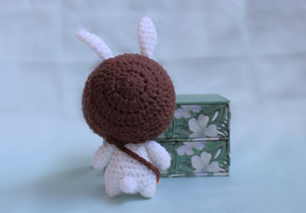 Amigurumi Bonnet Bunny PDF Crochet Pattern