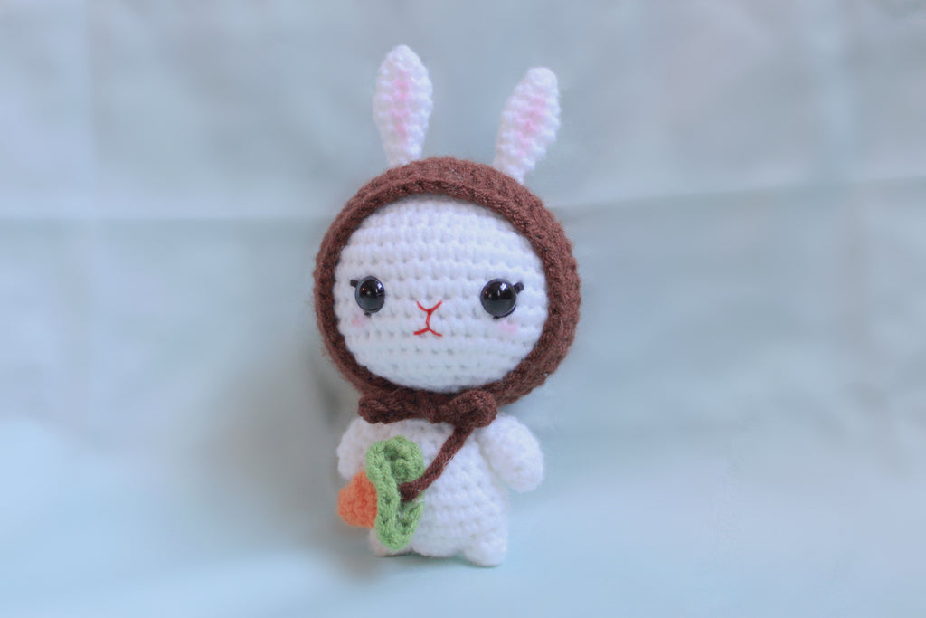 Amigurumi Bonnet Bunny PDF Crochet Pattern