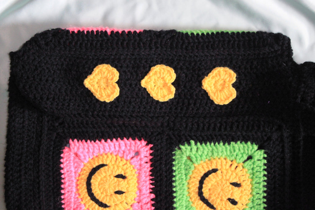 Good Vibes Crochet Cross-Body Bag PDF Pattern