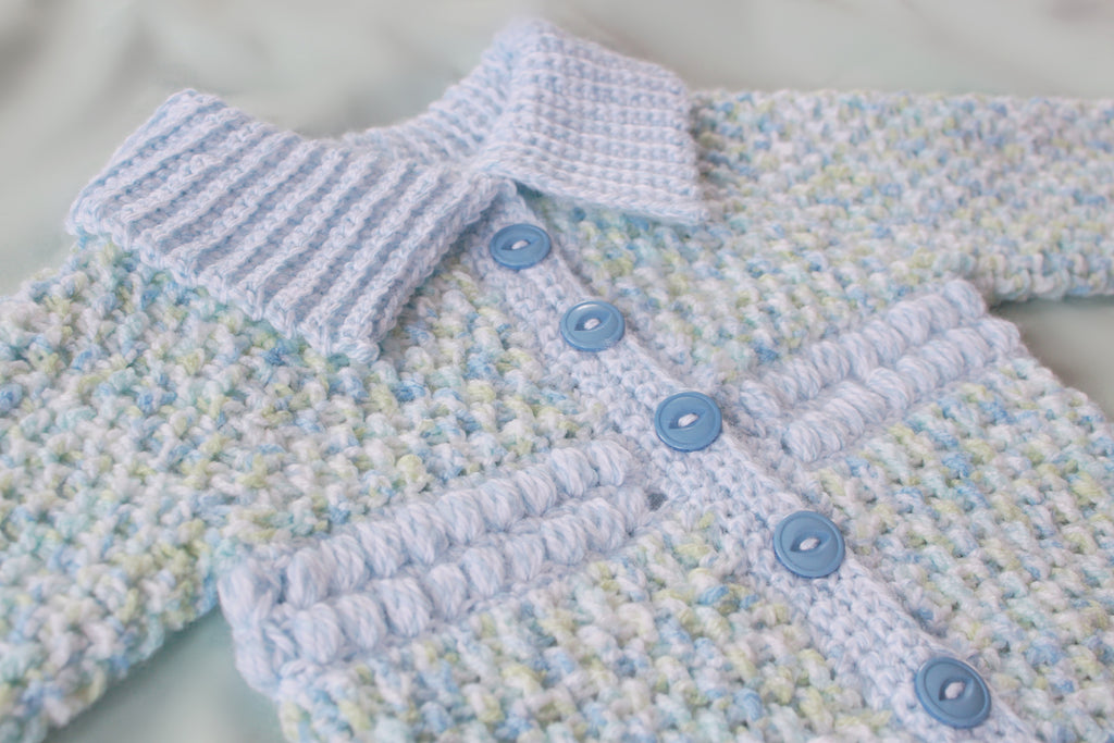 Blue Toddler Cardigan Coat