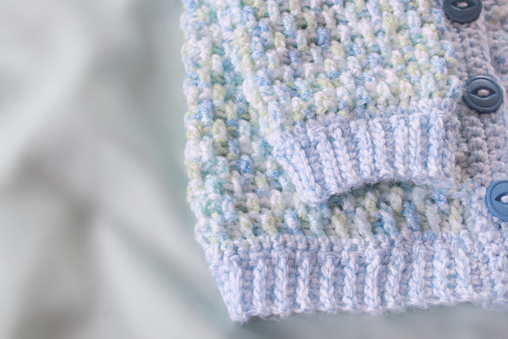 Blue Toddler Cardigan Coat