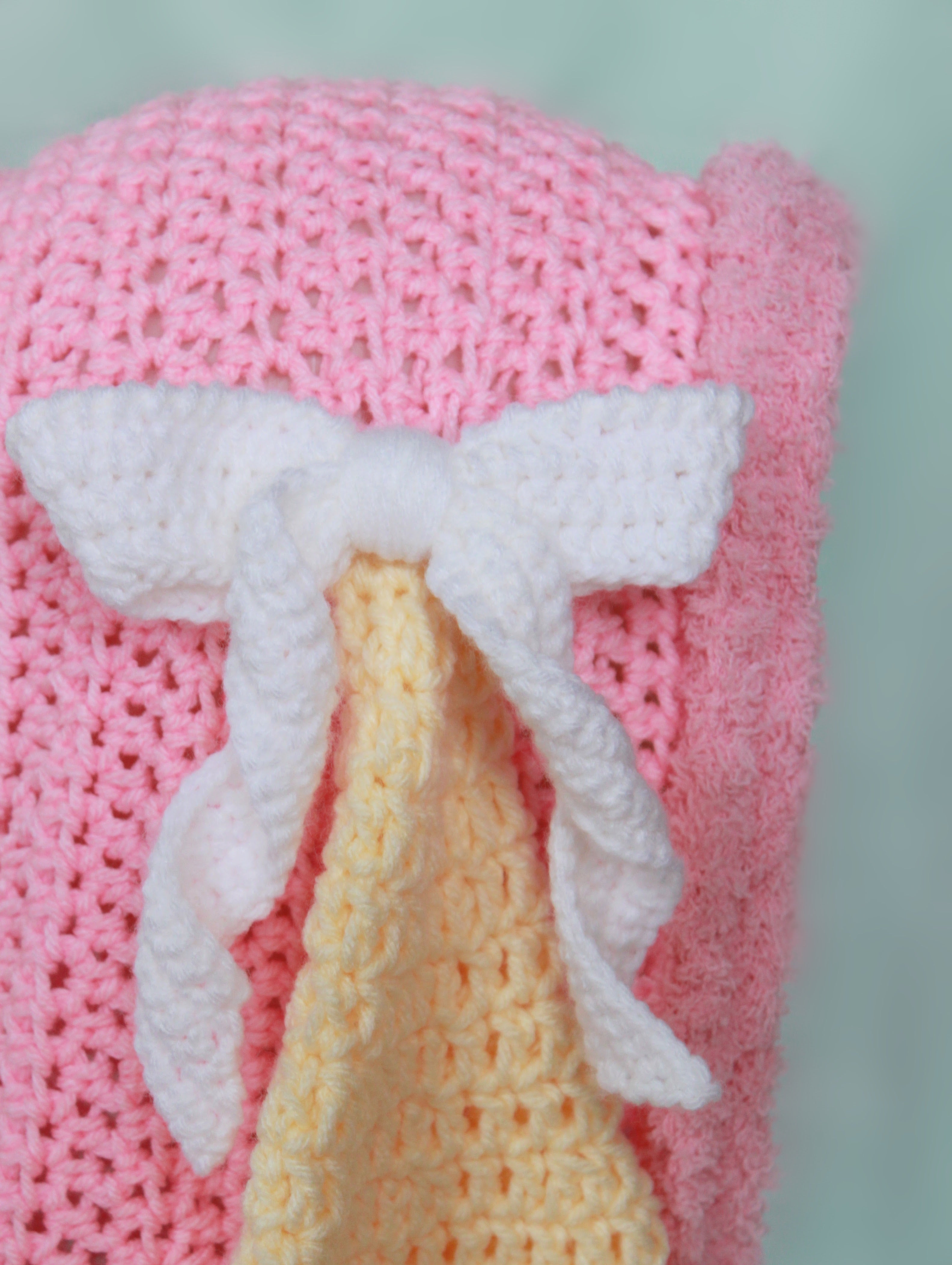 Shy Bunny Hood PDF Crochet Pattern