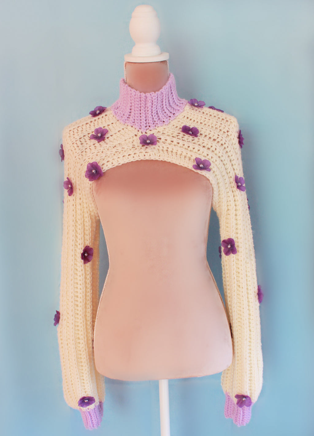 Floral Rose Shrug