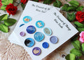 Handcrafted Wax Seal Stickers | Baby Blues
