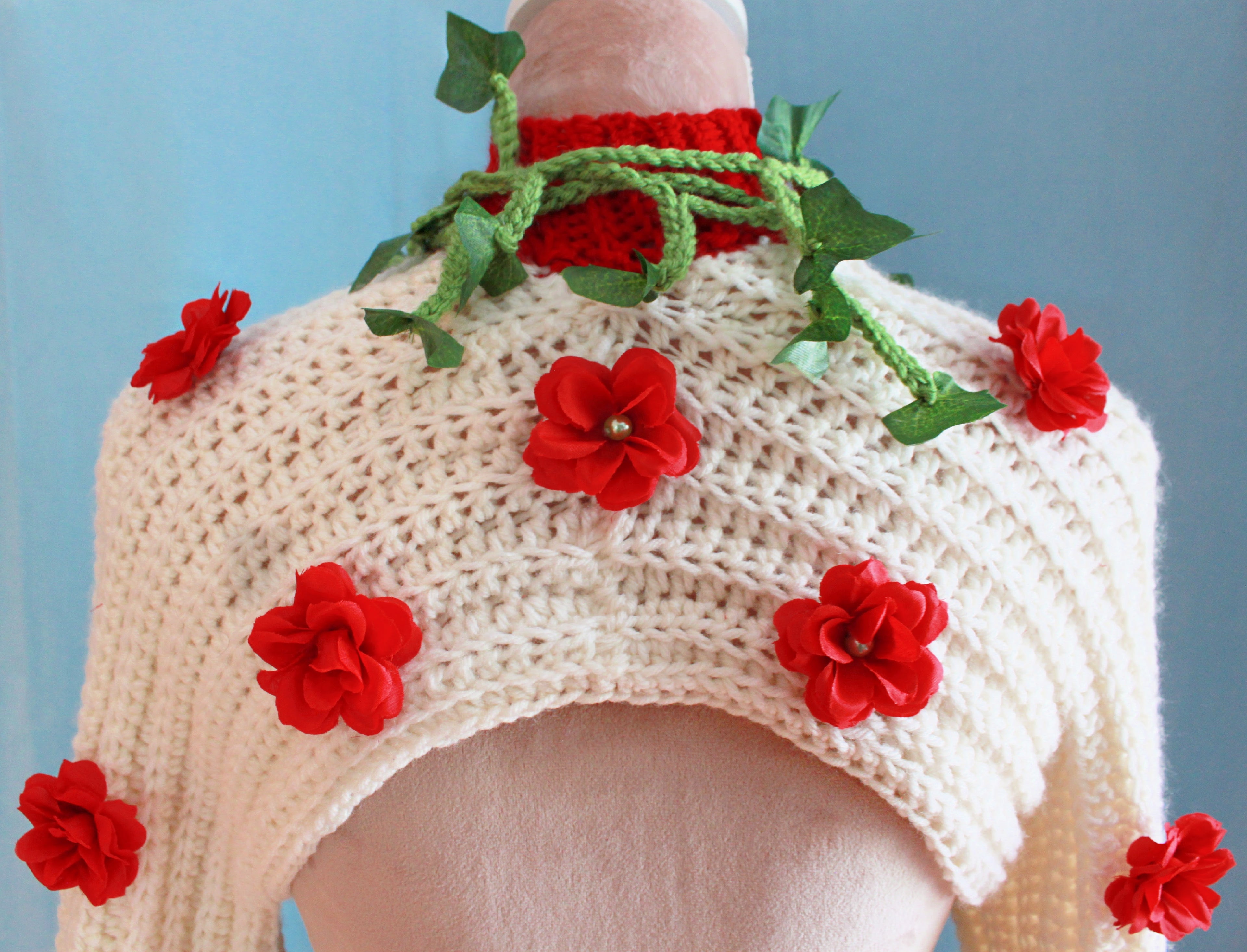 Floral Rose Shrug
