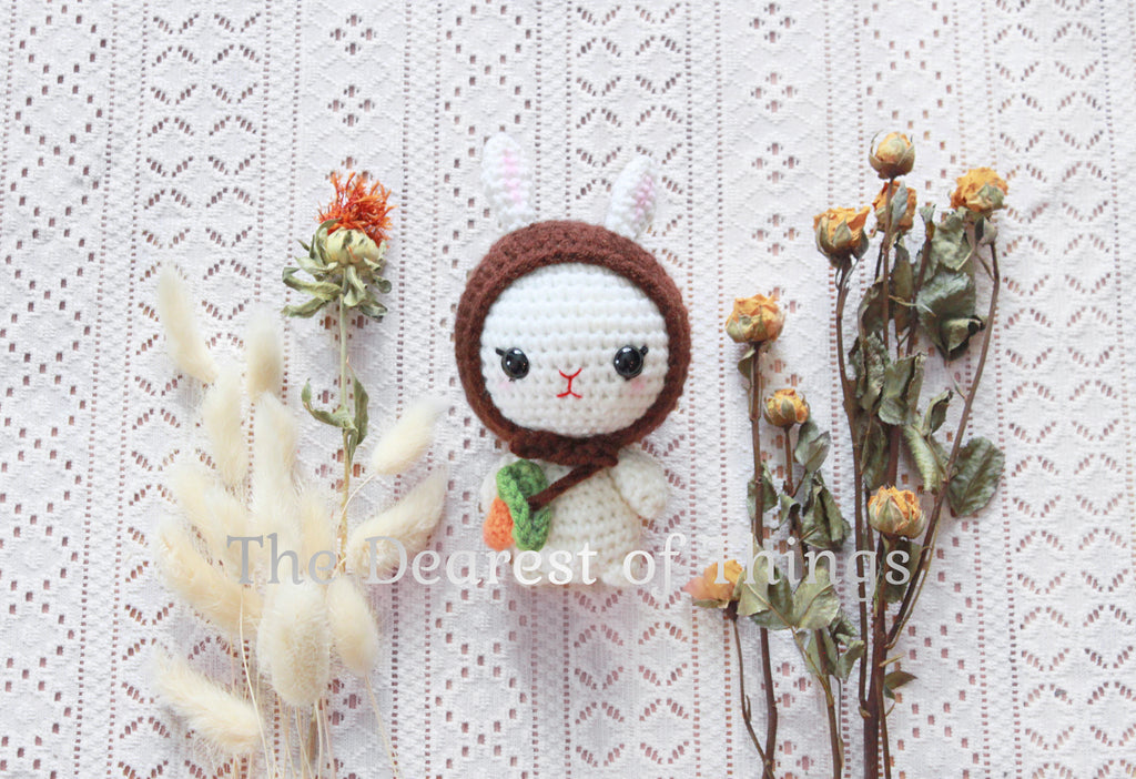 Amigurumi Bonnet Bunny PDF Crochet Pattern