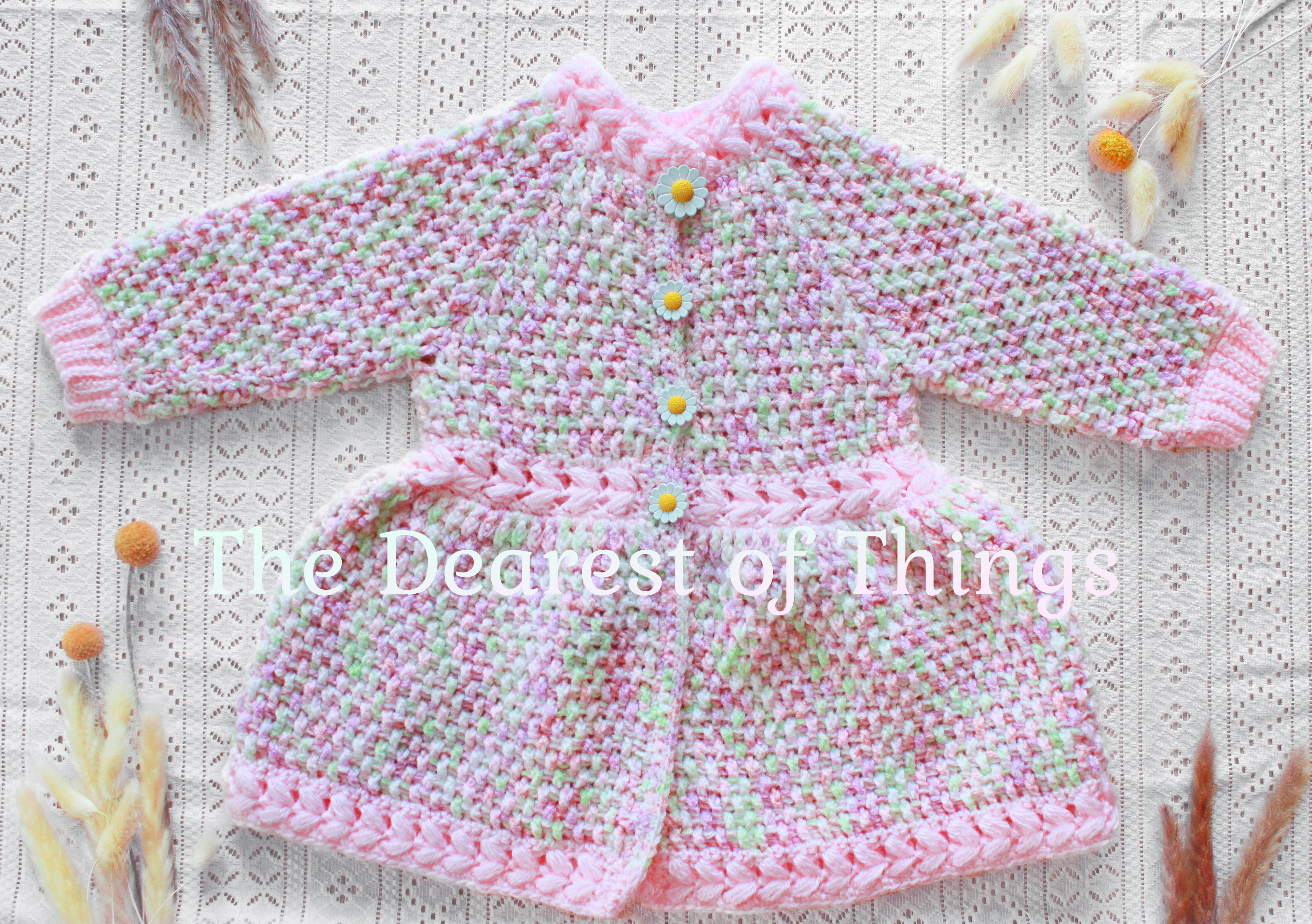 Pink Baby Cardigan Coat