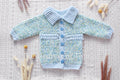 Blue Toddler Cardigan Coat