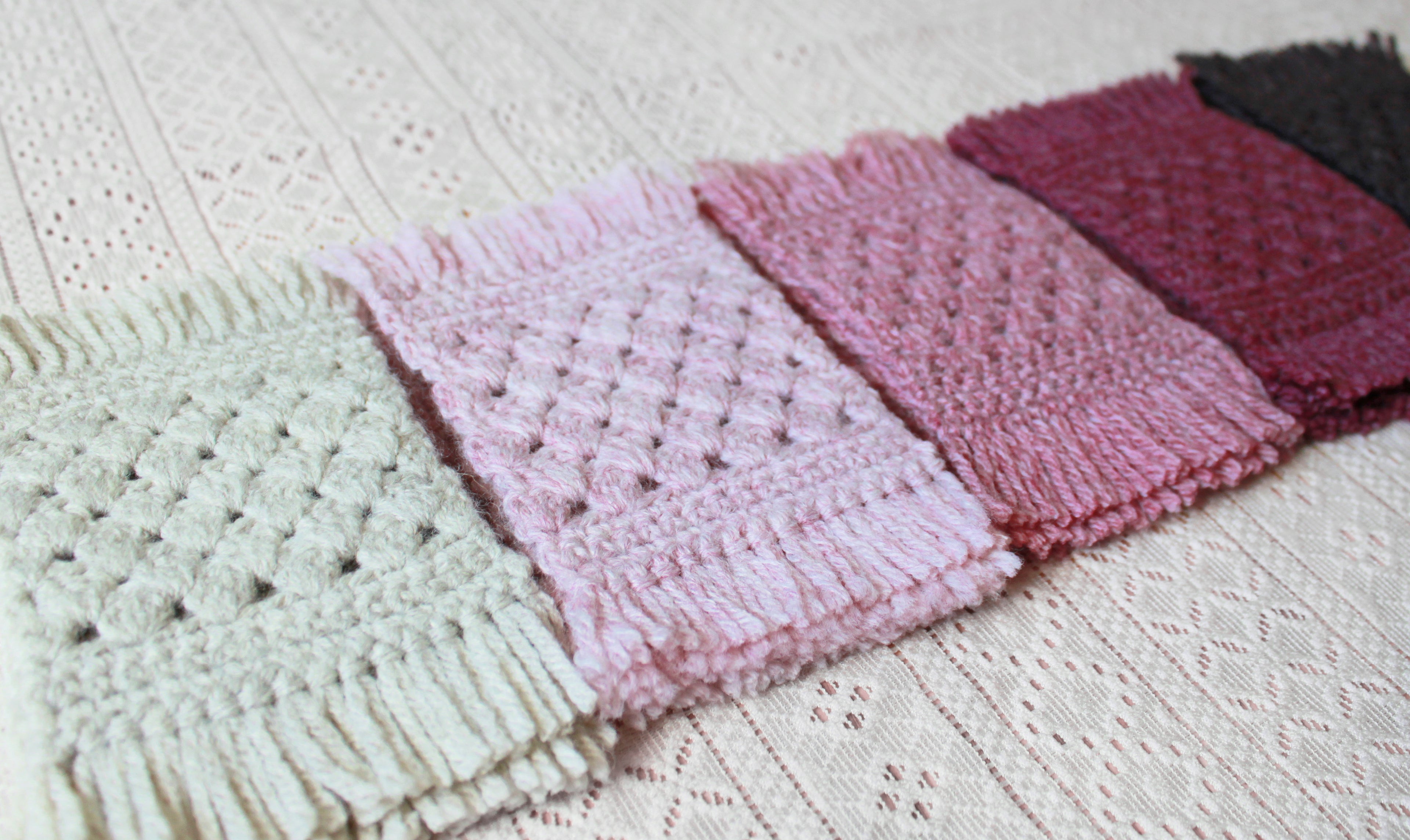 Fringed Mug Rugs