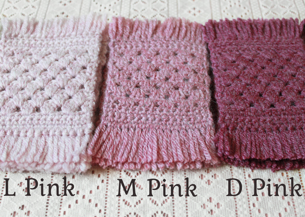 Fringed Mug Rugs