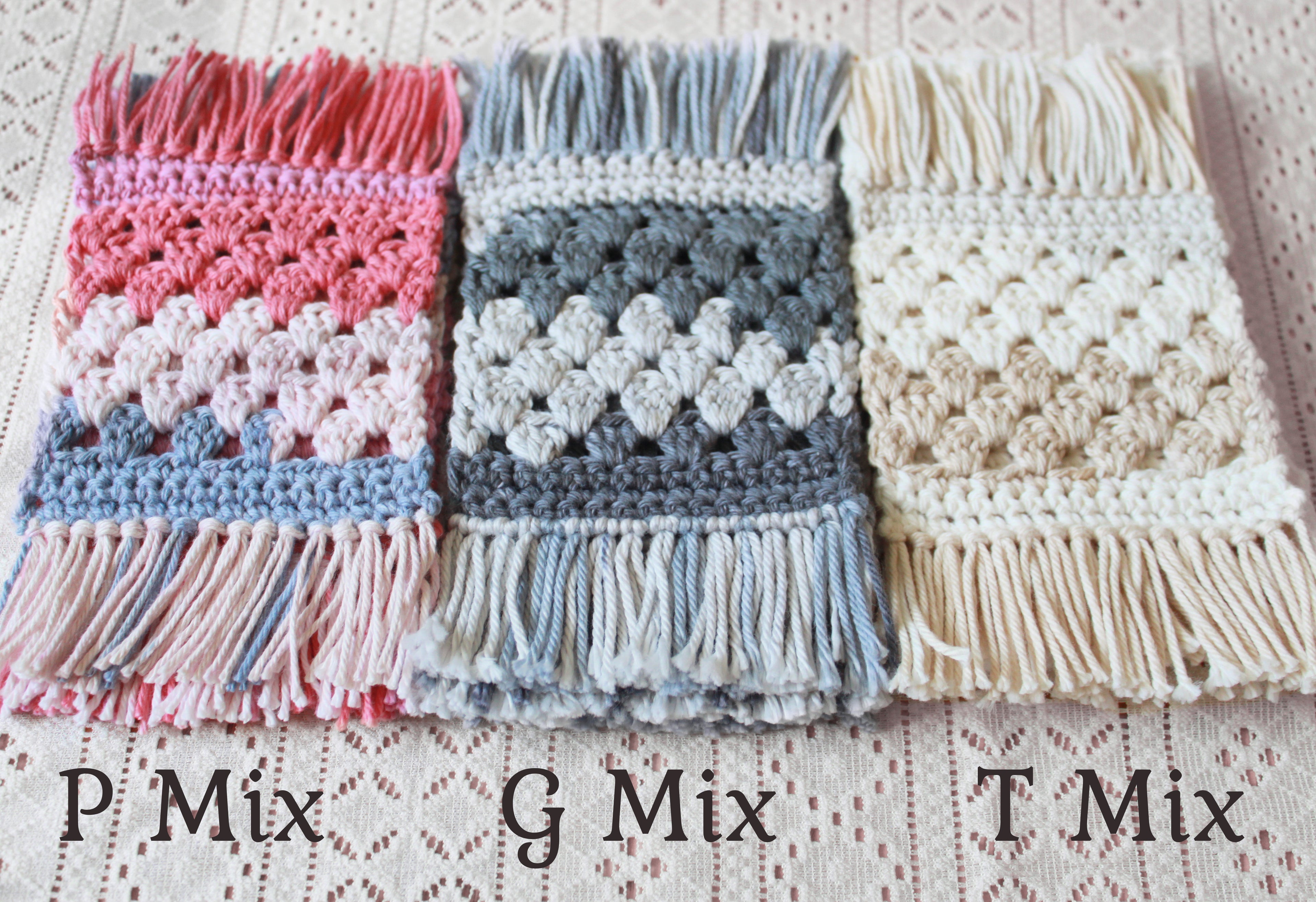 Fringed Mug Rugs