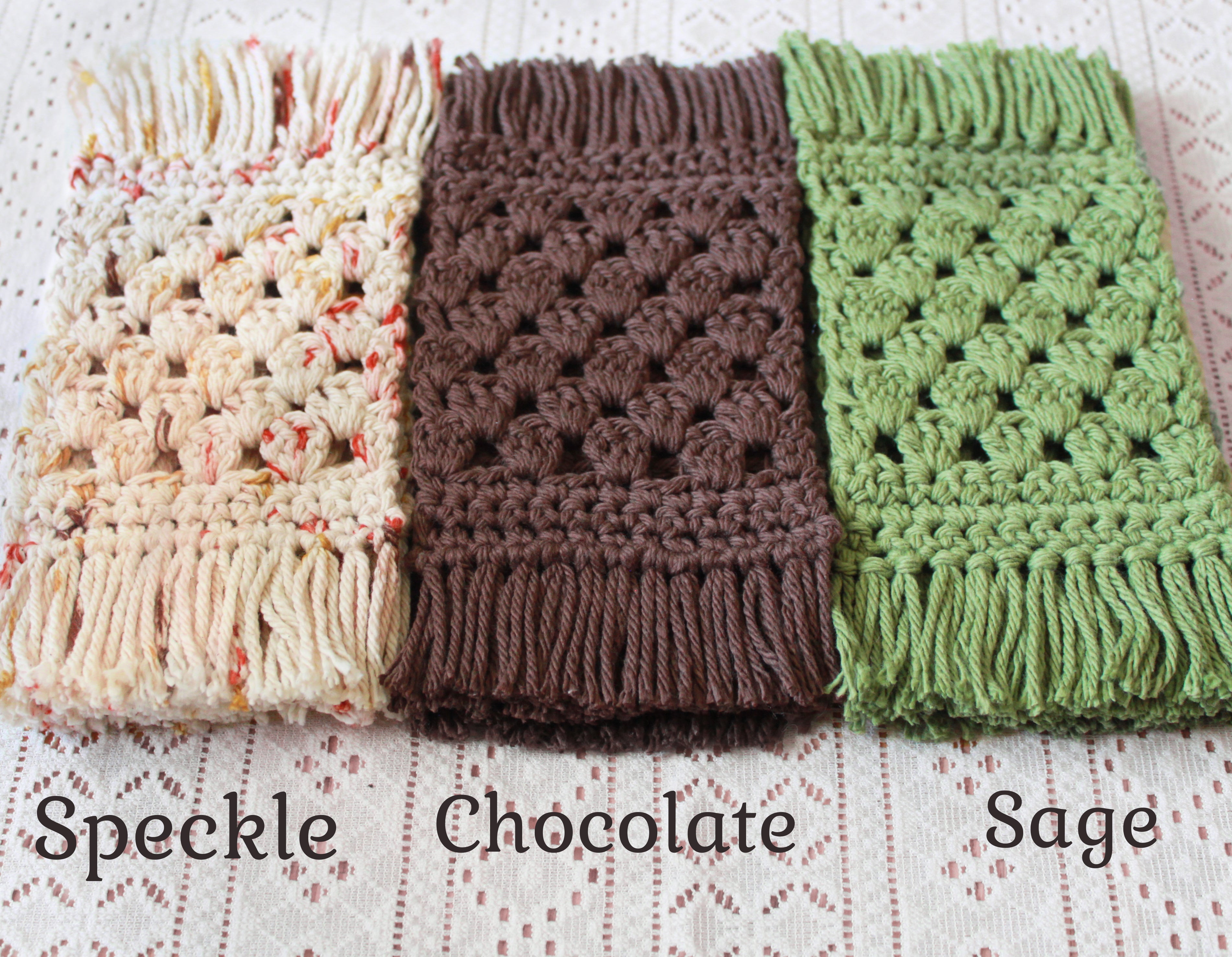 Fringed Mug Rugs