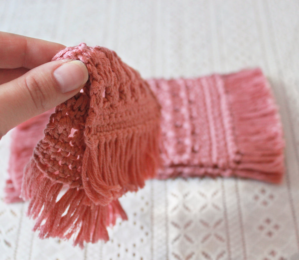 Fringed Mug Rugs