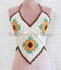 Sunflower Halter Top