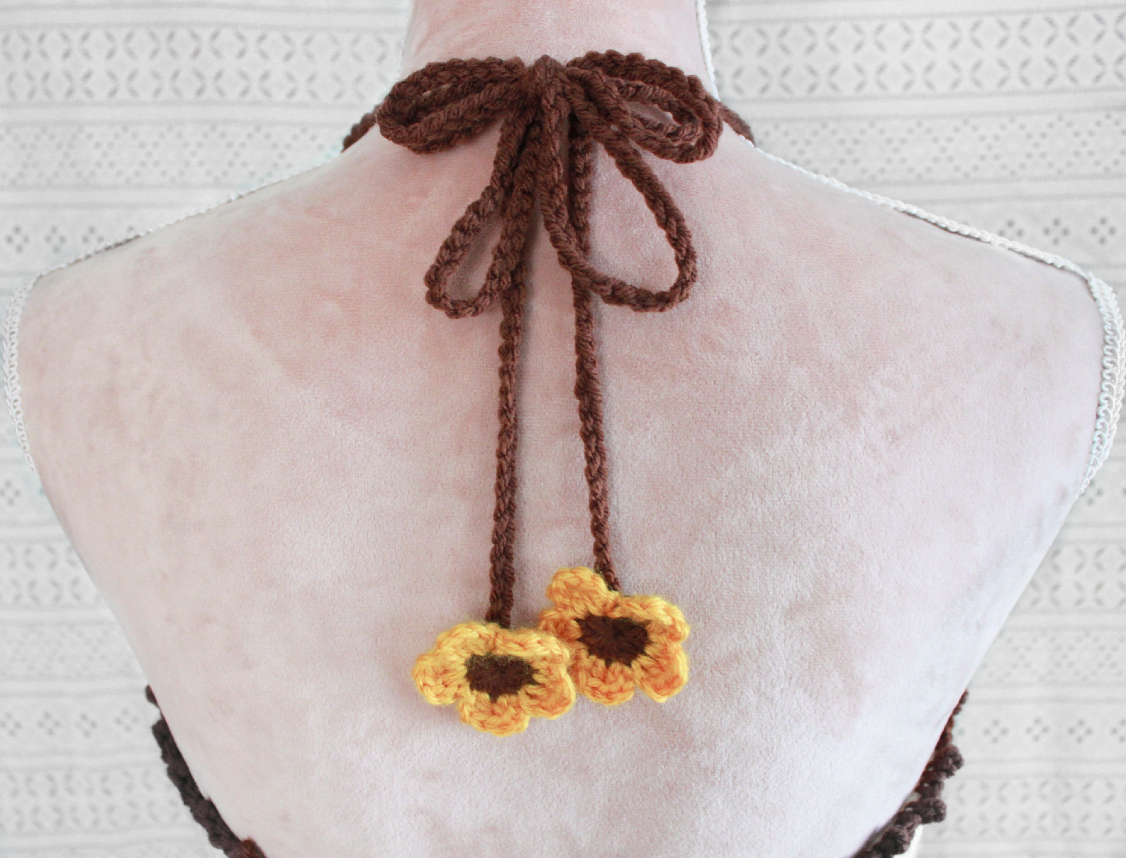 Sunflower Halter Top