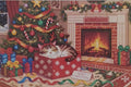 Painting Fairy | Stamped Cross-Stitch Kit | Christmas Cat