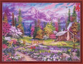 5 Stitch | Stamped Cross-Stitch Kit | Spring Meadows