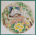 14ct Flower Fairy | Joy Sunday Stamped Cross-Stitch Embroidery Kit (Backstitch)