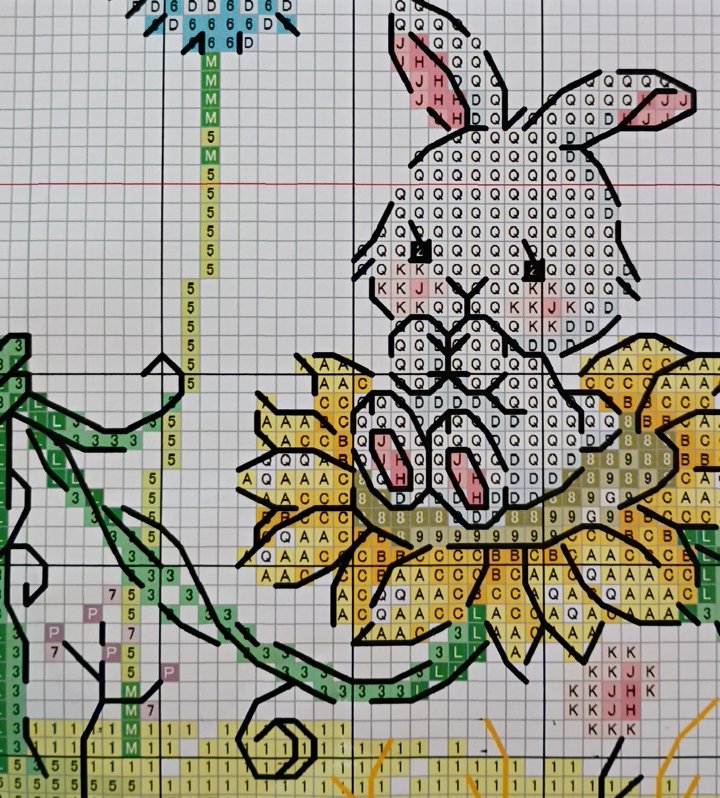 14ct Forest Playground | Joy Sunday Stamped Cross-Stitch Embroidery Kit (Backstitch)