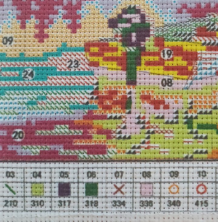 14ct Waterfront Home | Joy Sunday Stamped Cross-Stitch Embroidery Kit (Backstitch)