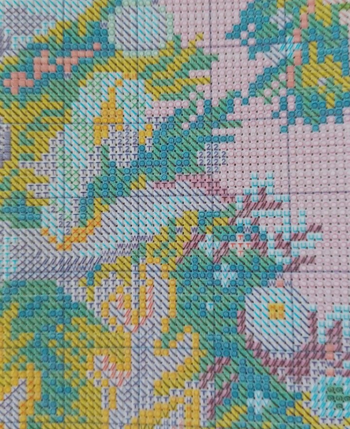 Painting Fairy | Stamped Cross-Stitch Kit | Christmas Cat