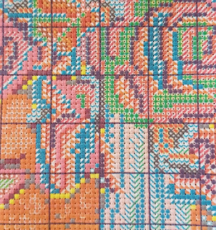 11ct Cross & Roses | Stamped Cross-Stitch Embroidery Kit