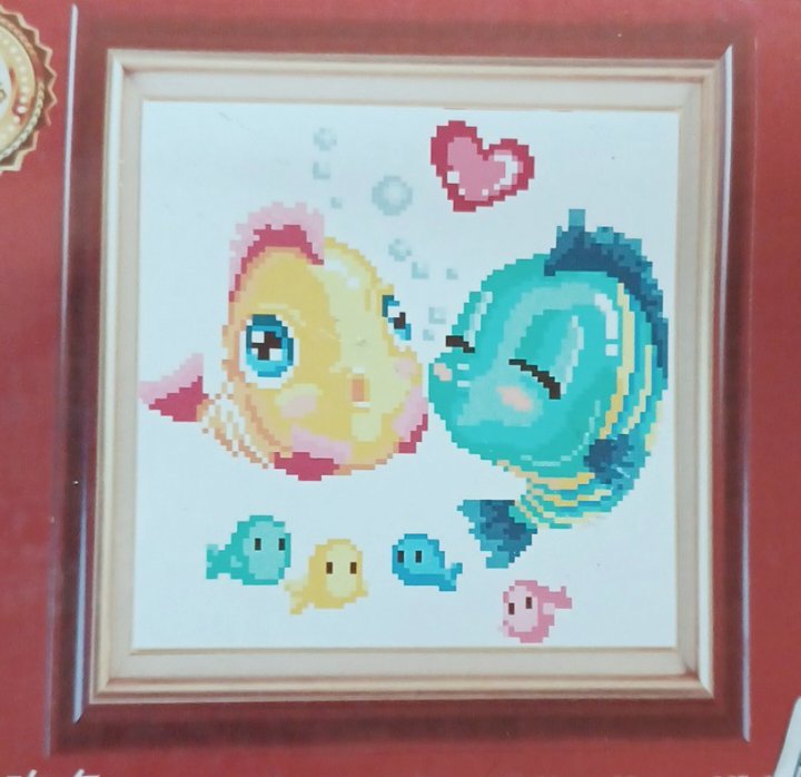 9ct Beaded Embroidery | Fish