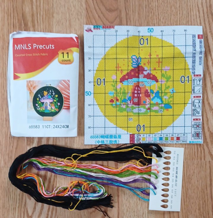 Small 11ct MNLS (mona lisa) Cross Stitch Kits