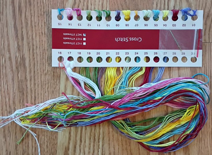 14ct Spring Cottage | Joy Sunday Stamped Cross-Stitch Embroidery Kit