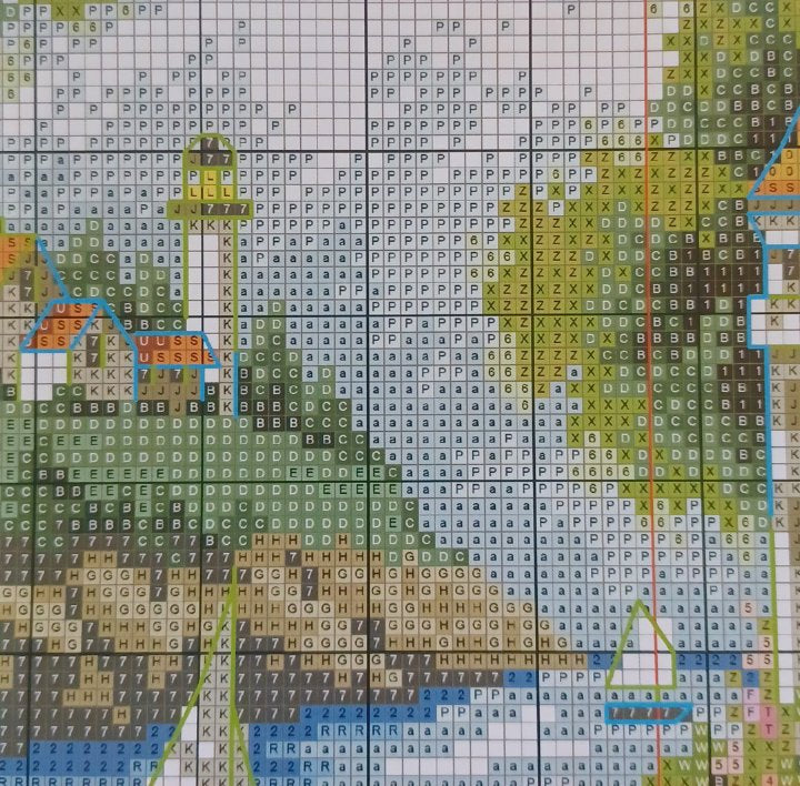 14ct European Villa | Joy Sunday Stamped Cross-Stitch Embroidery Kit (Backstitch)