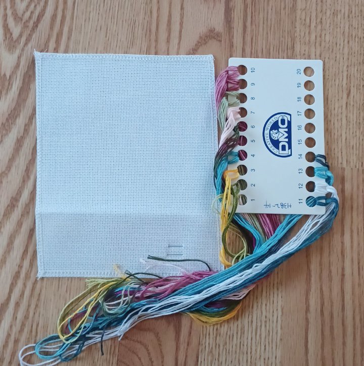 18ct Counted Joy Sunday Cross Stitch Kit | Dragonfly