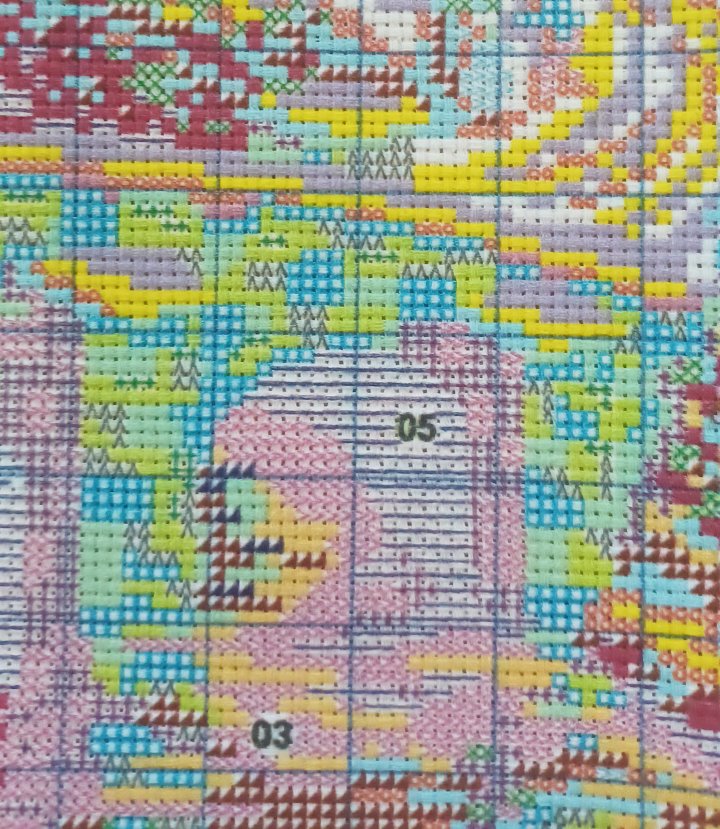14ct Snowscape | Joy Sunday Stamped Cross-Stitch Embroidery Kit (Backstitch)