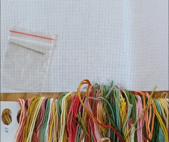 18ct Counted Cross Stitch Kit | Roses