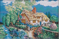 14ct Cottage Garden | Joy Sunday Stamped Cross-Stitch Embroidery Kit (Backstitch)