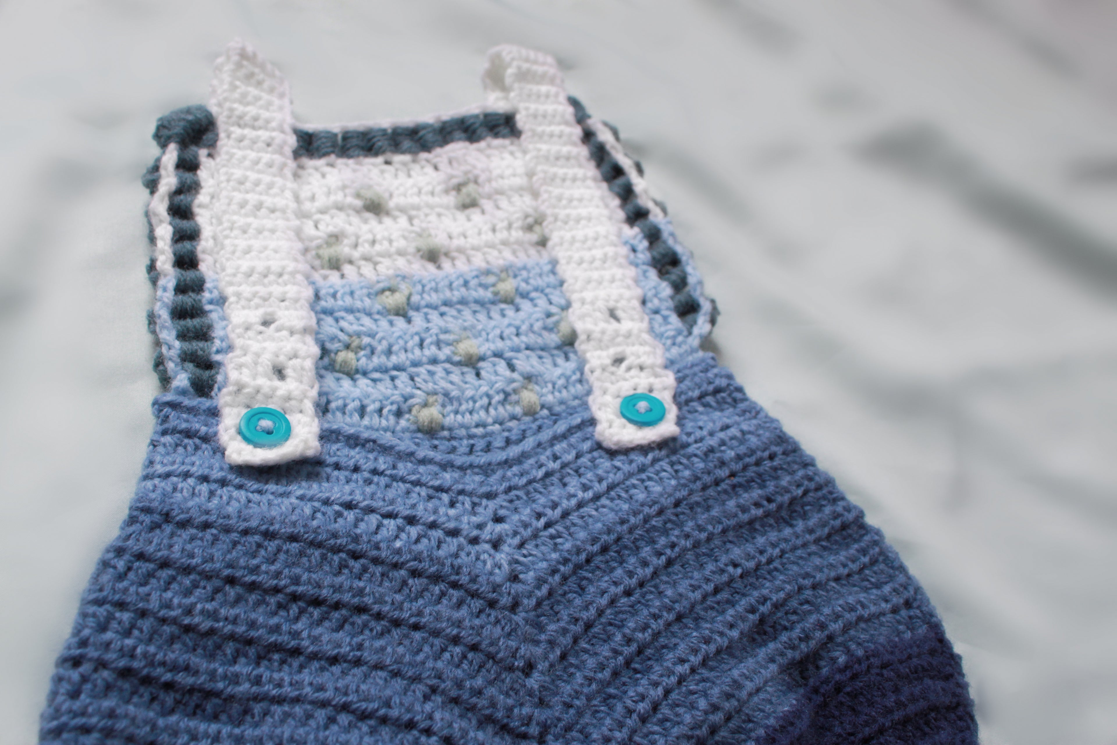 Cutie Romps | Blue Summer 0-4 Months