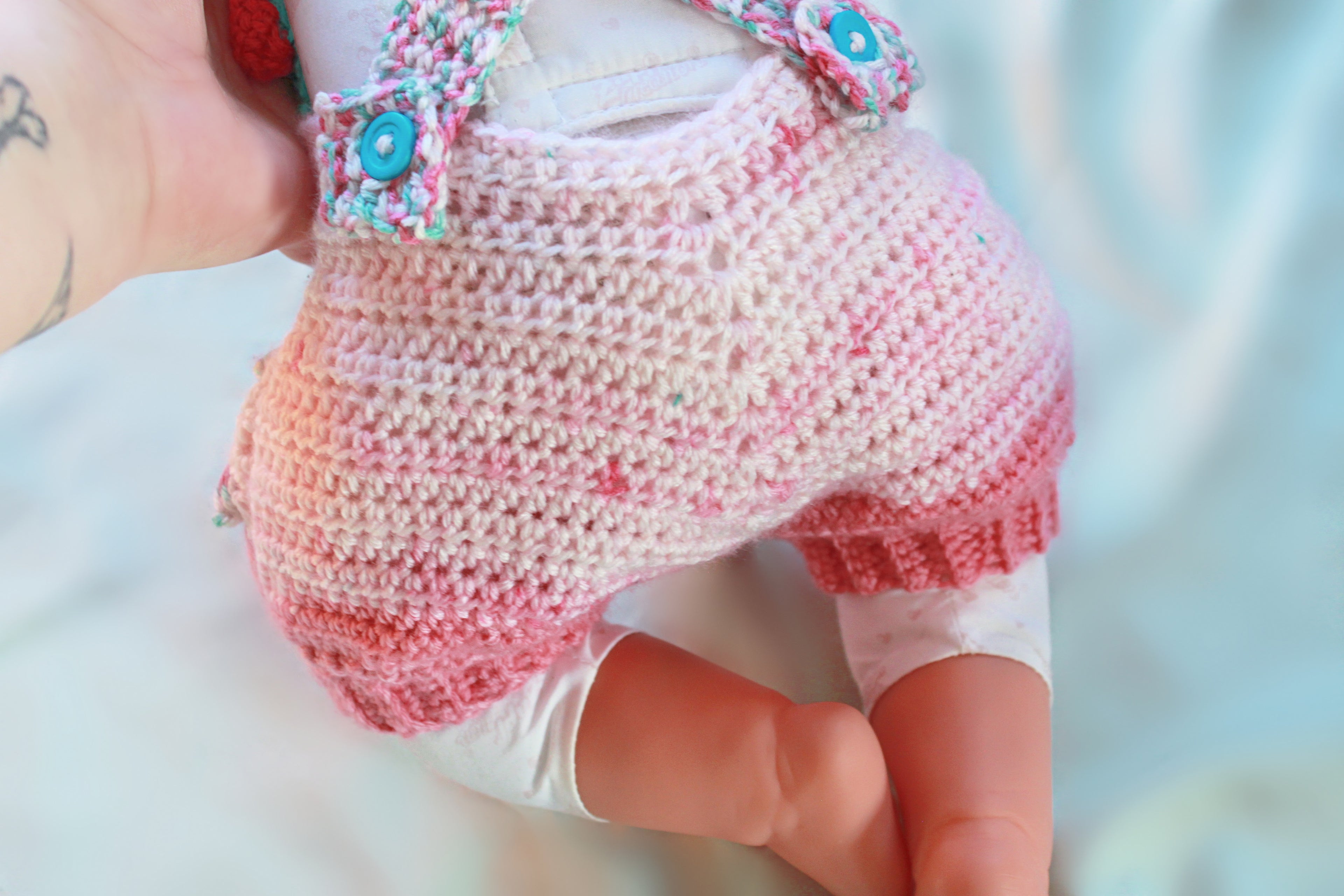 Cutie Romps | Blue Summer 0-4 Months